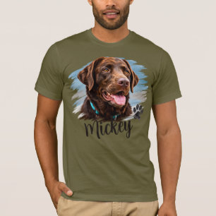Personalised Dog Portrait T-Shirt