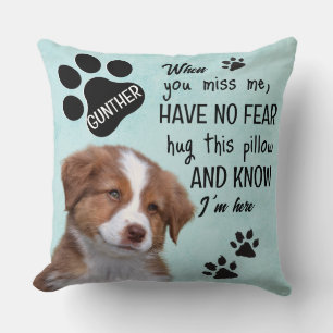 Personalised Dog remembrance Cushion