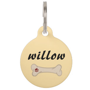 Personalised Dog Tag – Custom Pet Name & Phone ID 