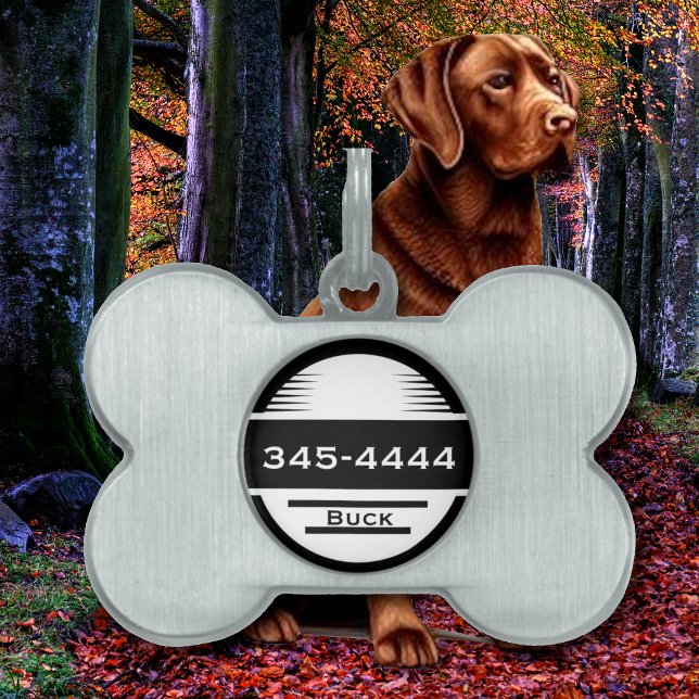Personalised Dog Tag Telephone and Name (Creator Uploaded)