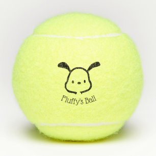 Personalised Dog Tennis Ball
