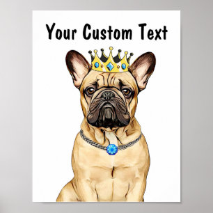 Personalised Dog Wall Art French Bull Dog