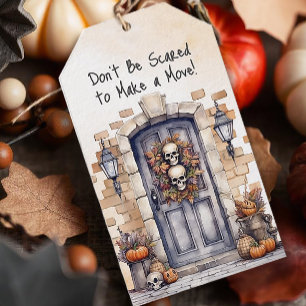 Personalised Don't Be Scared Estate Pop By Gift Tags