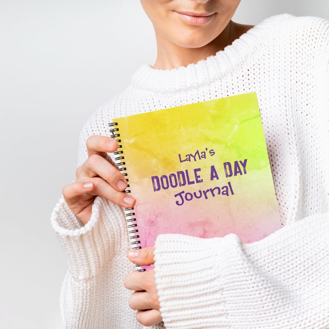 Personalised Doodle A Day Journal (Creator Uploaded)