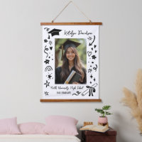Personalised Doodle Graduation Keepsake Photo