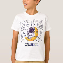 Personalised Doodle Space Planets Back to School