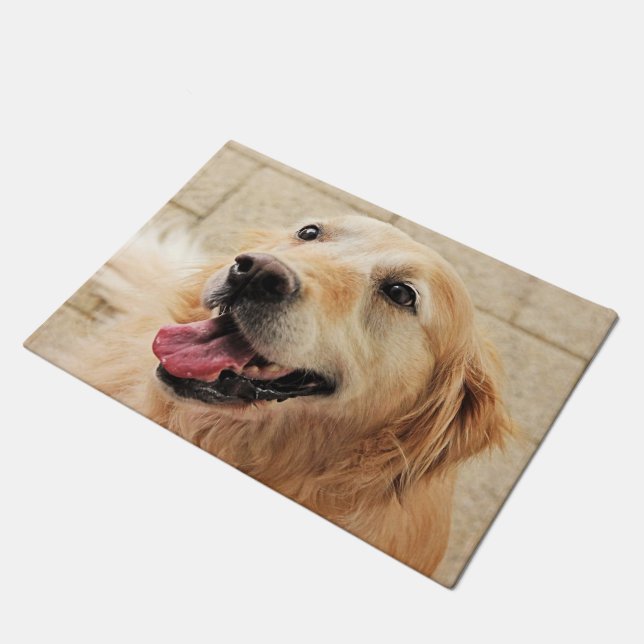 Personalised Door Mats Dog Lovers Design Your Own (Angled)