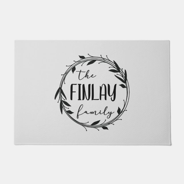 Personalised  doormat (Front)