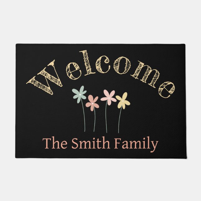 Personalised doormat (Front)