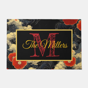 Personalised doormat colourful