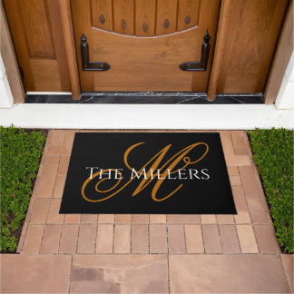 Personalised doormat personalised