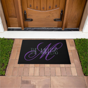 Personalised doormat personalised