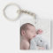 Personalised Double Sided Baby Photo Keychain