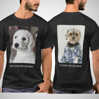 Personalised Double Sided Photo Text