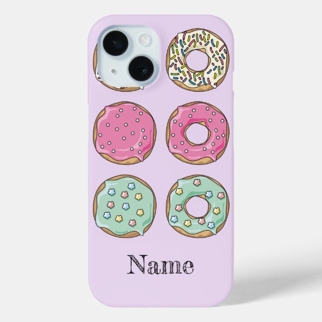 Personalised Doughnut Delight Case-Mate iPhone Case (Back)