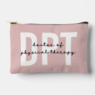 Personalised DPT Doctor of Physical Therapy Accessory Pouch