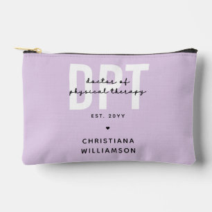 Personalised DPT Doctor of Physical Therapy Accessory Pouch