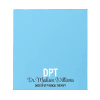Personalised DPT Doctor of Physical Therapy Gift