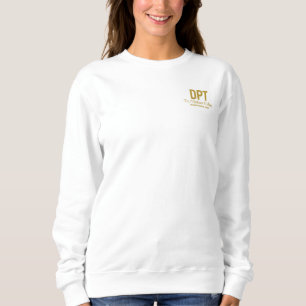 Personalised DPT Doctor of Physical Therapy Gift Sweatshirt