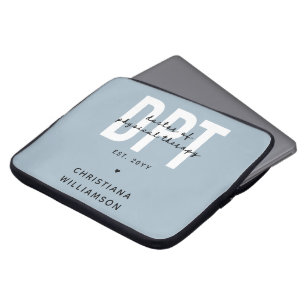 Personalised DPT Doctor of Physical Therapy Laptop Sleeve