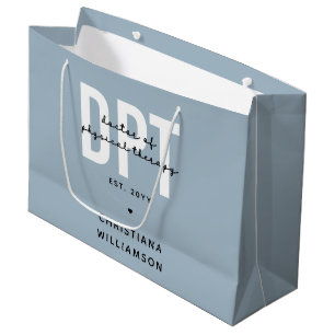 Personalised DPT Doctor of Physical Therapy Large Gift Bag