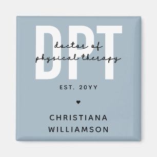 Personalised DPT Doctor of Physical Therapy Magnet