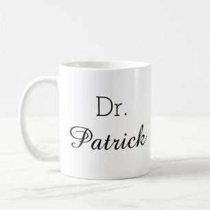 Personalised "Dr. [Name]" Professional Coffee Mug