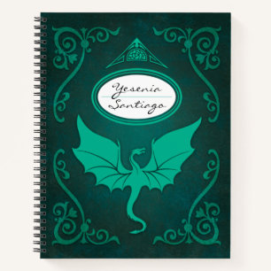 Personalised Dragon Notebook