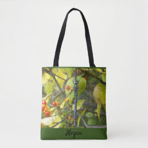 Personalised Dragonfly Tote Bag