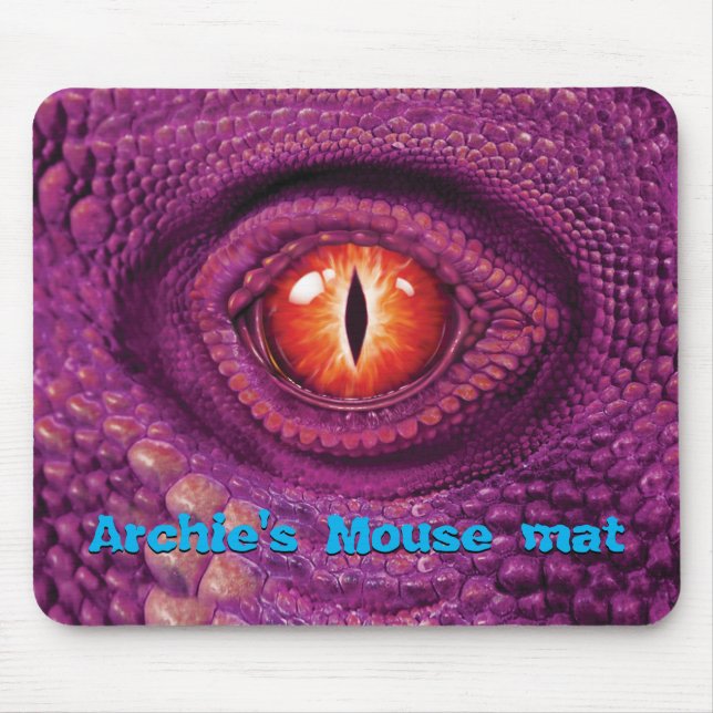 Personalised Dragon's Eye mousemat (Front)