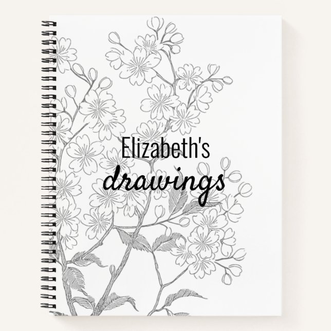 Personalised drawing notebook (Front)