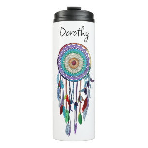 Personalised Dreamcatcher Thermal Tumbler