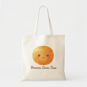 Personalised Dreams Come True Lucky Orange  Tote Bag