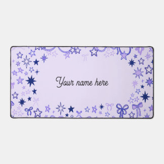 Personalised Dreamy Stars Desk Pad