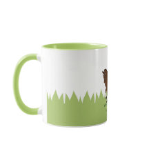 Personalised Dressage Horse Rider Mug For Girls