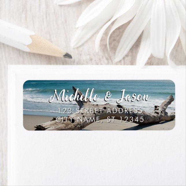 Personalised Driftwood Ocean Summer Beach Waves    (Insitu)