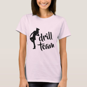 Personalised Drill Team Girl T-Shirt