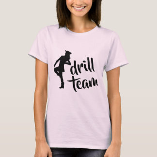 Personalised Drill Team Girl T-Shirt