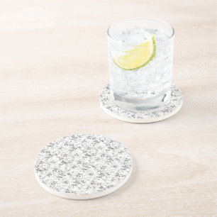 Personalised Drink Decor with Patterned Design Coaster