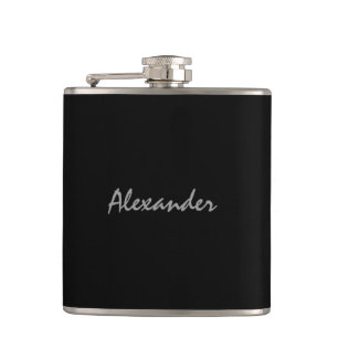 Personalised drink flask elegant gift for men