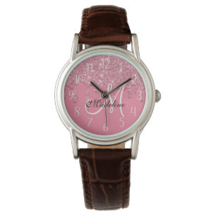 Personalised Dripping Glitter Watch