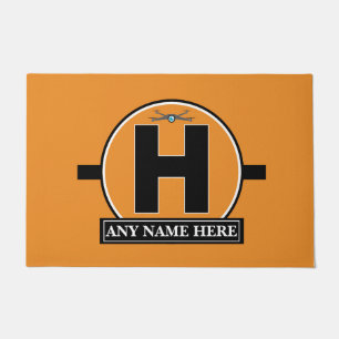 Personalised Drone landing pad Doormat