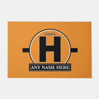 Personalised Drone landing pad Doormat