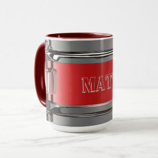 Personalised Drumming Up Drinks Mug