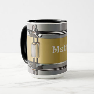 Personalised Drumming Up Drinks Mug