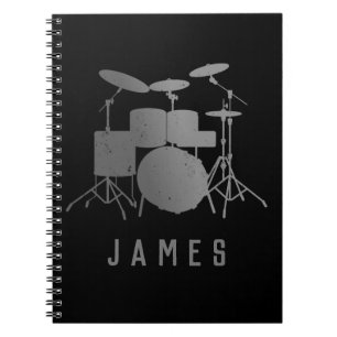 Personalised Drums - Funny drummer Notebook