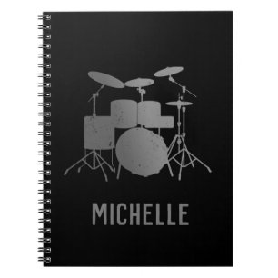 Personalised Drums - Funny drummer Notebook