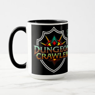 Personalised Dungeon Crawler Colour Logo 2 Mug