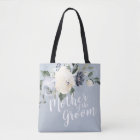 Personalised dusty blue floral mother of the groom