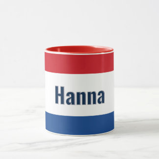 Personalised Dutch Flag Combo  Mug